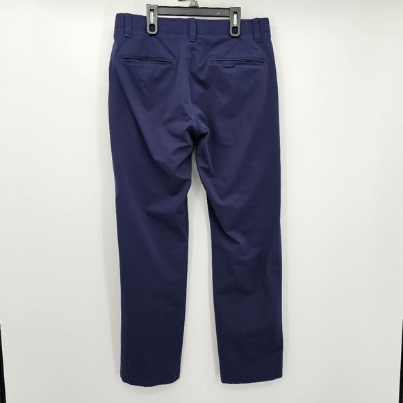 Under Armour Navy Men's Golf Pants Size 34x32 - Picture 2 of 7